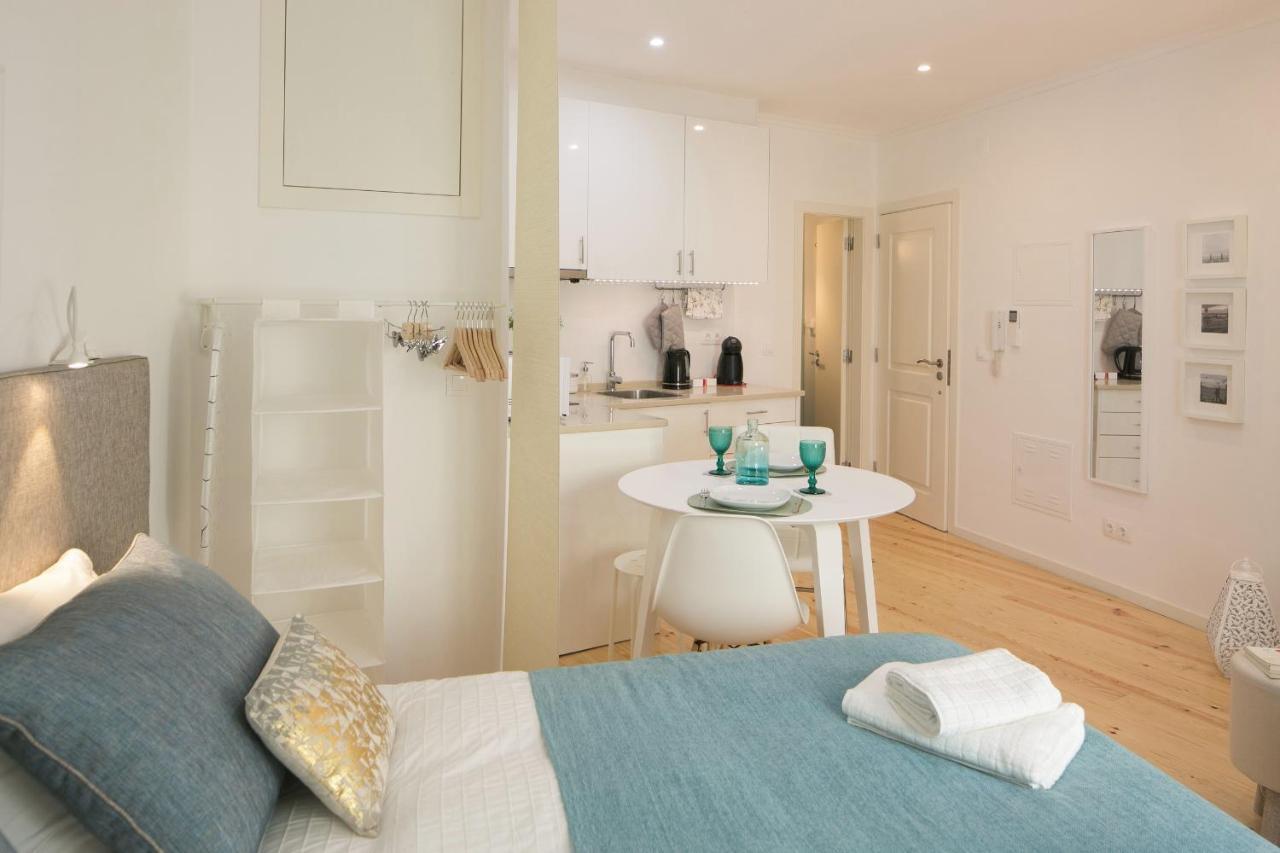 Central Turquoise Studio Apartment Lisbon Exterior photo